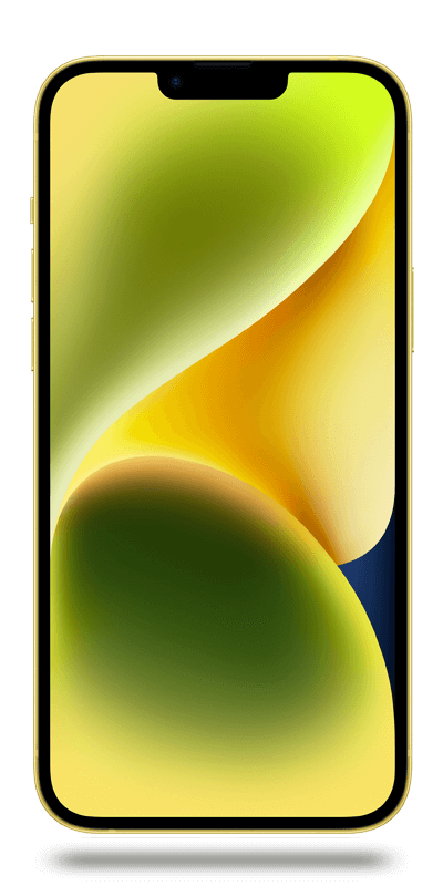 Apple iPhone 14 Plus Jaune 256 Go