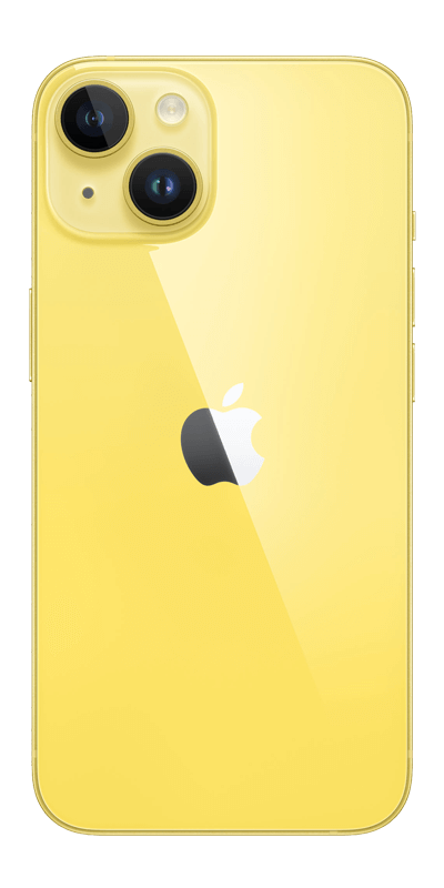 Apple iPhone 14 Plus Jaune 256 Go