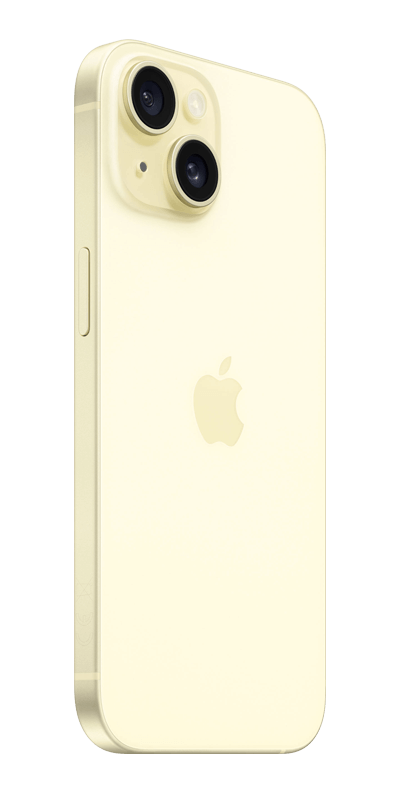 Apple iPhone 15 Jaune 128 Go